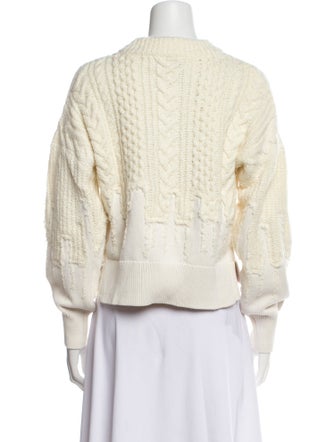 La Ligne Merino Wool Crew Neck Sweater