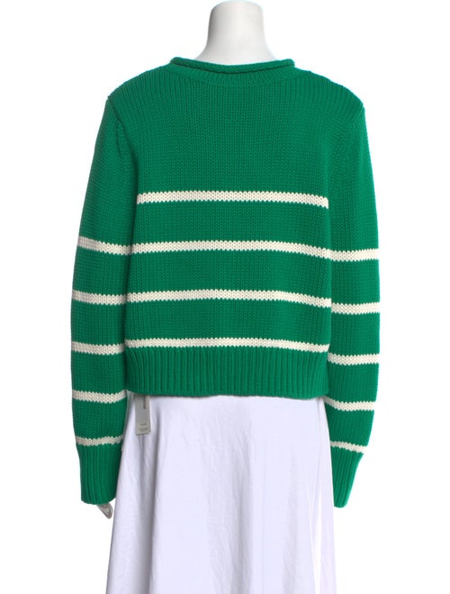 La Ligne Striped Scoop Neck Sweater