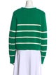 La Ligne Striped Scoop Neck Sweater
