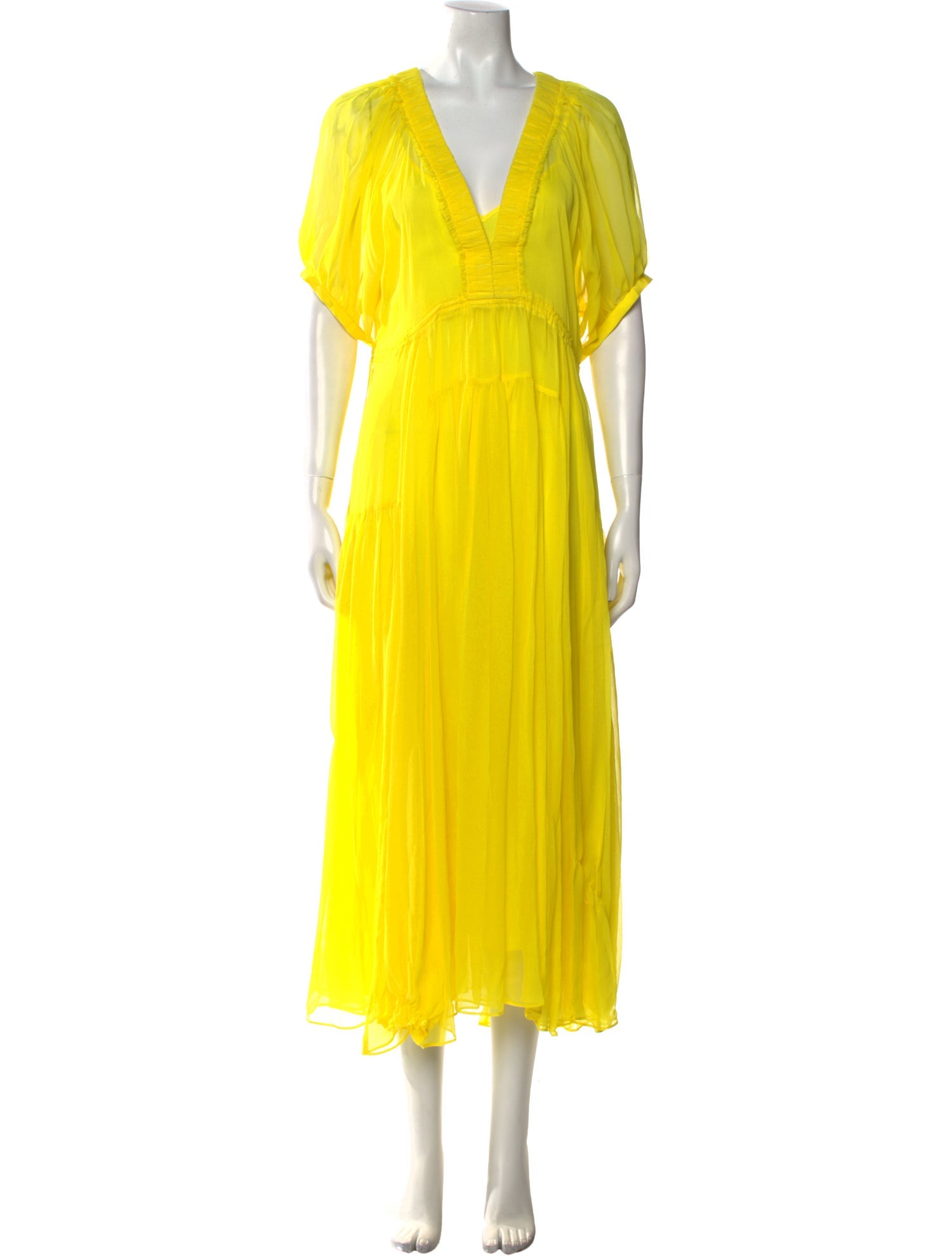 La Ligne V-Neck Long Dress w/ Tags