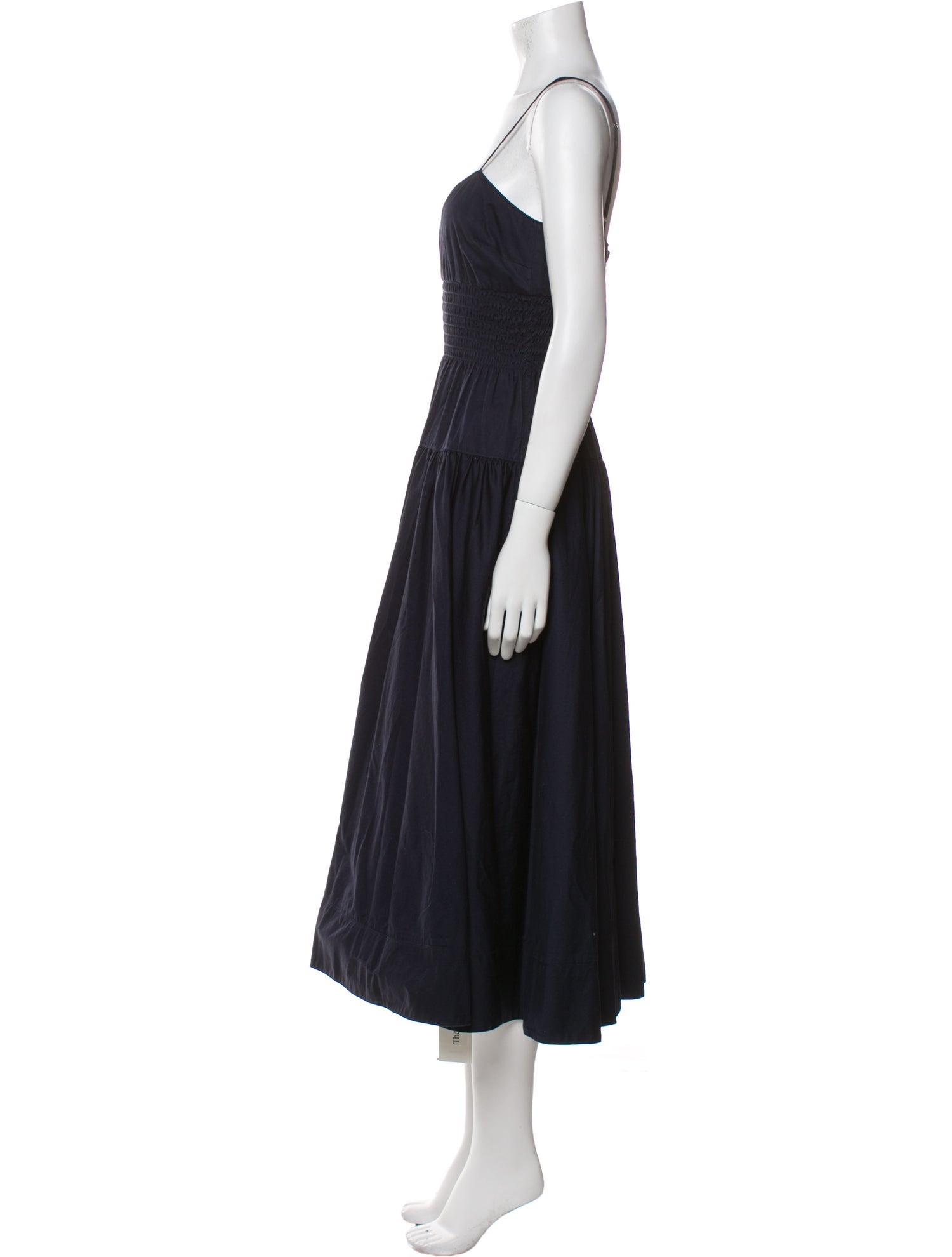 La Ligne V-Neck Long Dress