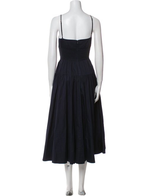 La Ligne V-Neck Long Dress