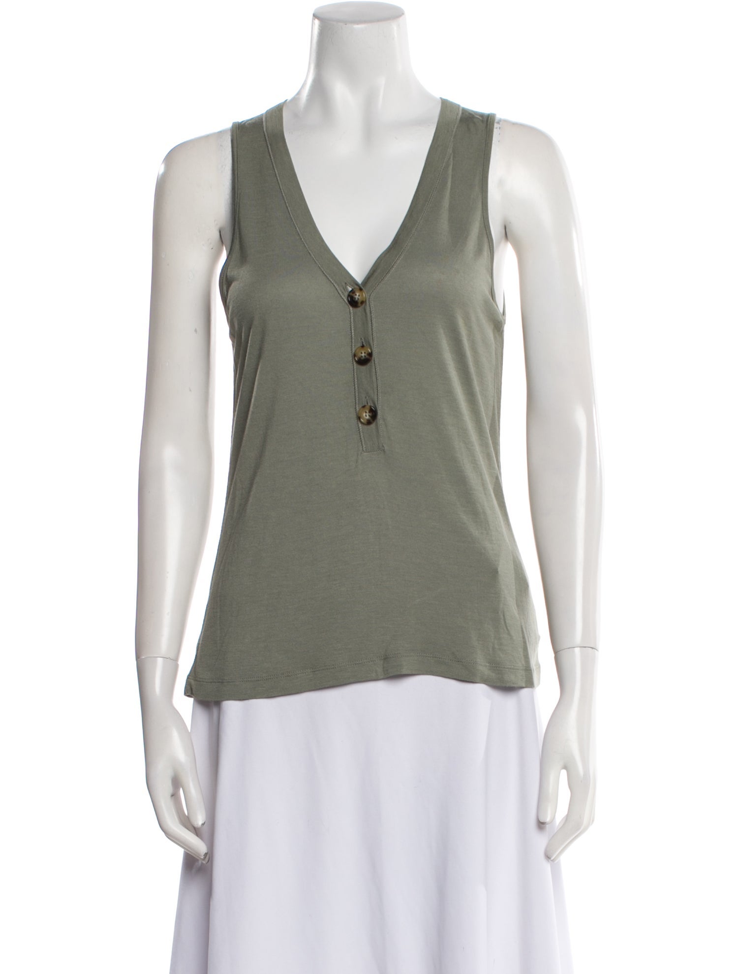 La Ligne V-Neck Sleeveless Top