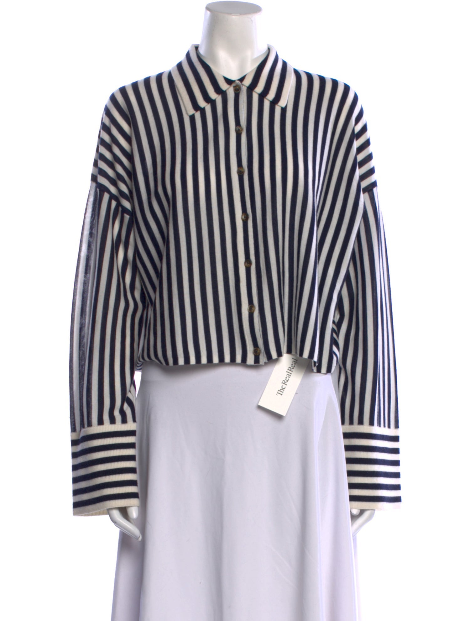 La Ligne Merino Wool Striped Sweater