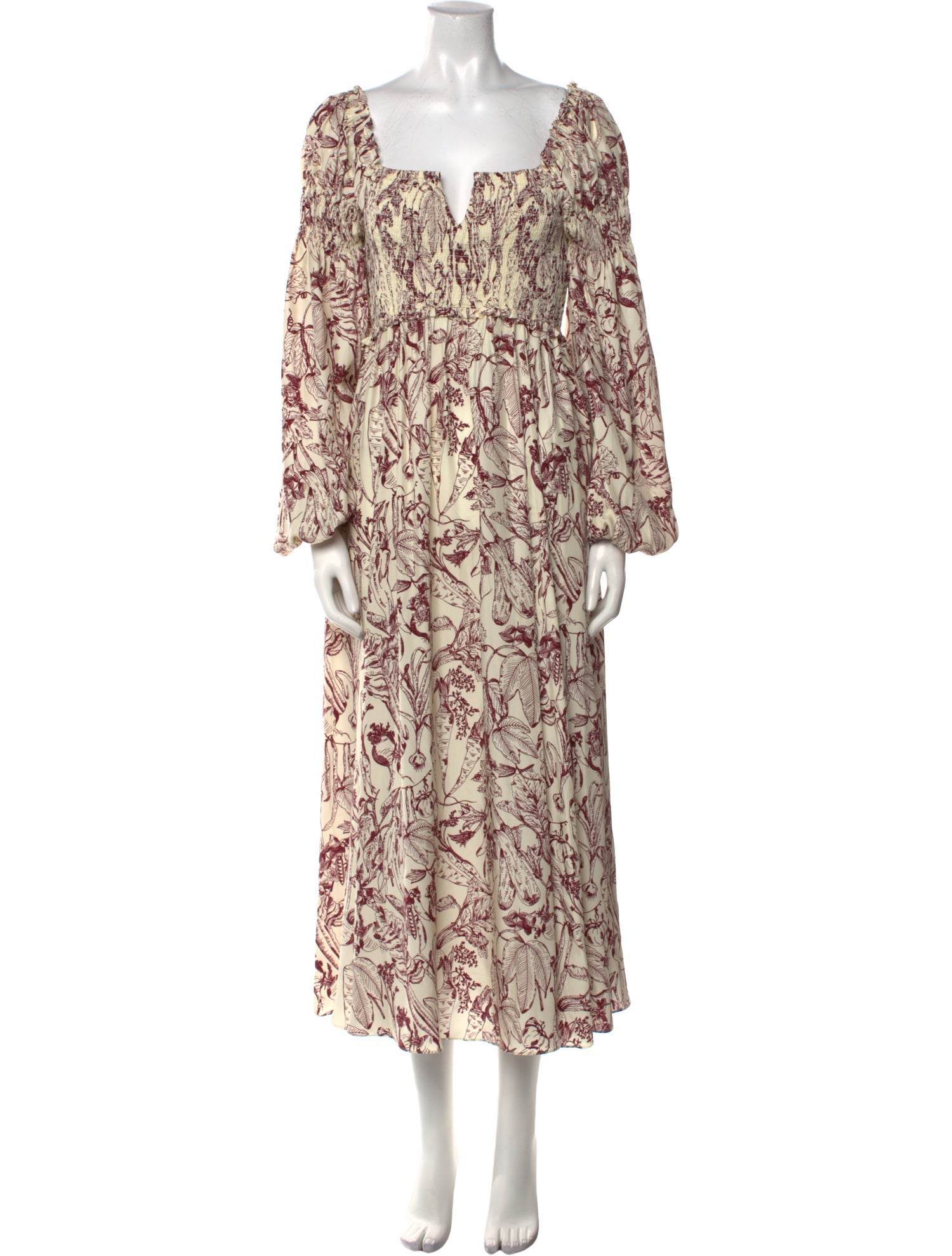 La Ligne Silk Long Dress