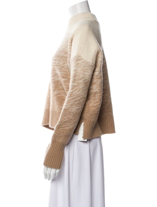 La Ligne Cashmere Colorblock Pattern Sweater