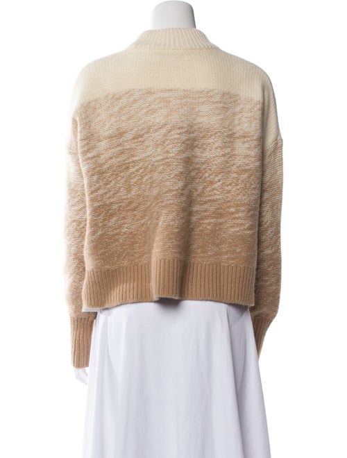 La Ligne Cashmere Colorblock Pattern Sweater