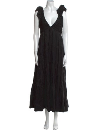 La Ligne Linen Long Dress