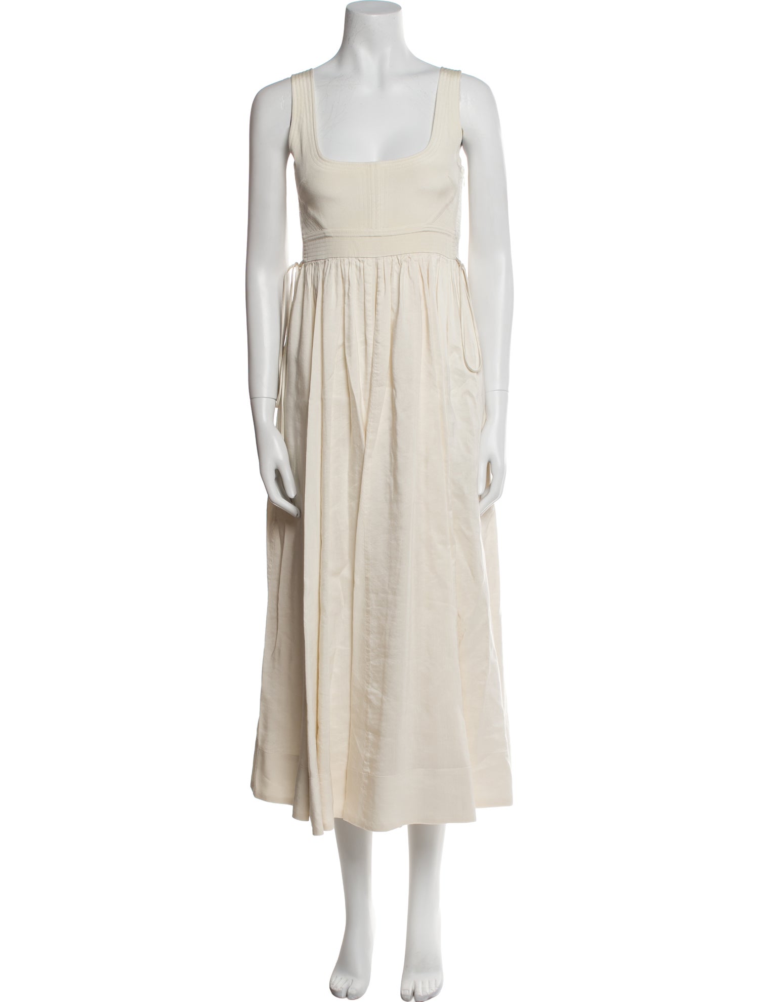 La Ligne Linen Long Dress