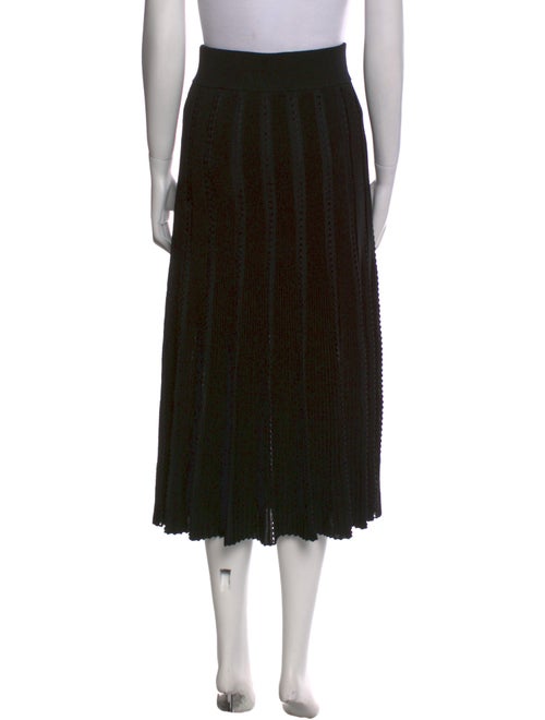 La Ligne Merino Wool Midi Length Skirt