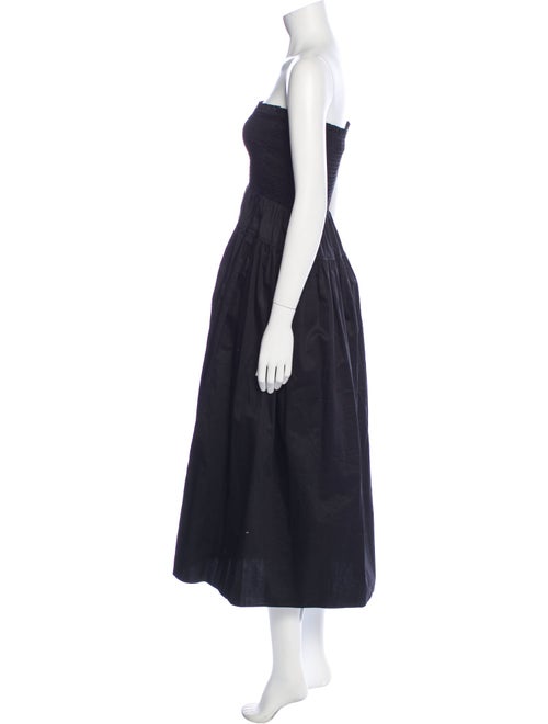 La Ligne Square Neckline Midi Length Dress