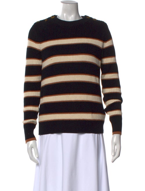 La Ligne Striped Crew Neck Sweater