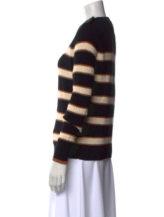 La Ligne Striped Crew Neck Sweater