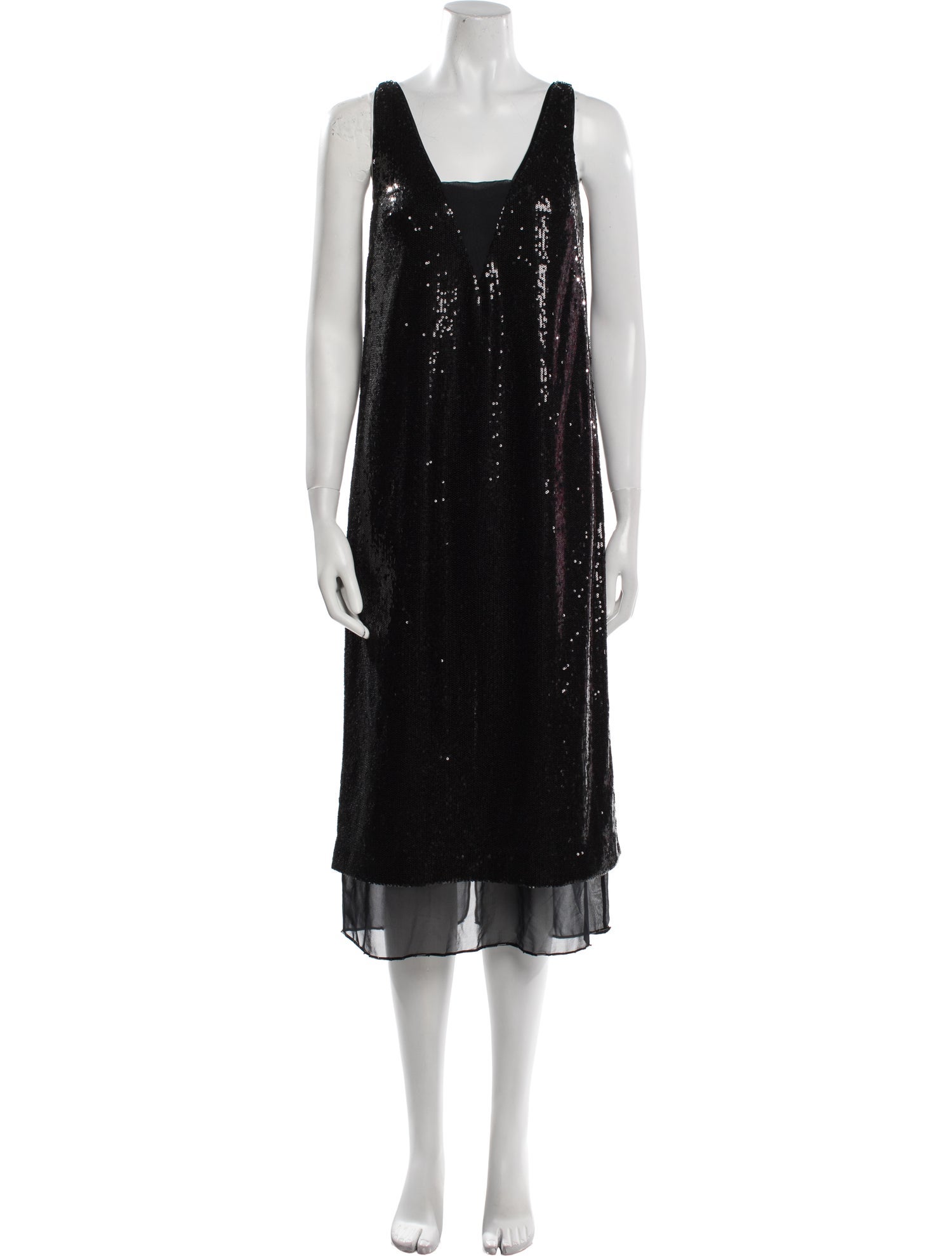 La Ligne Square Neckline Midi Length Dress w/ Tags