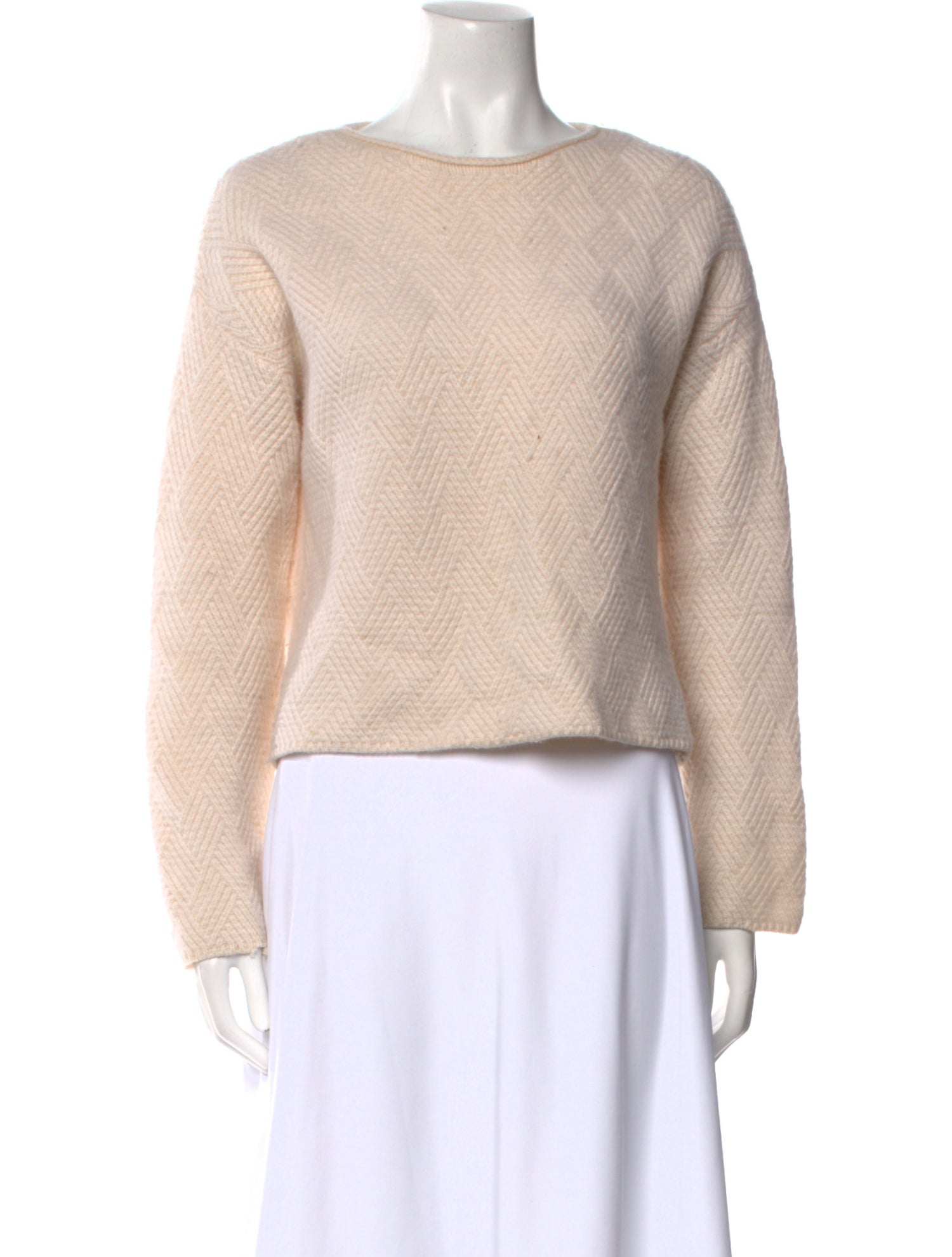 La Ligne Cashmere Bateau Neckline Sweater