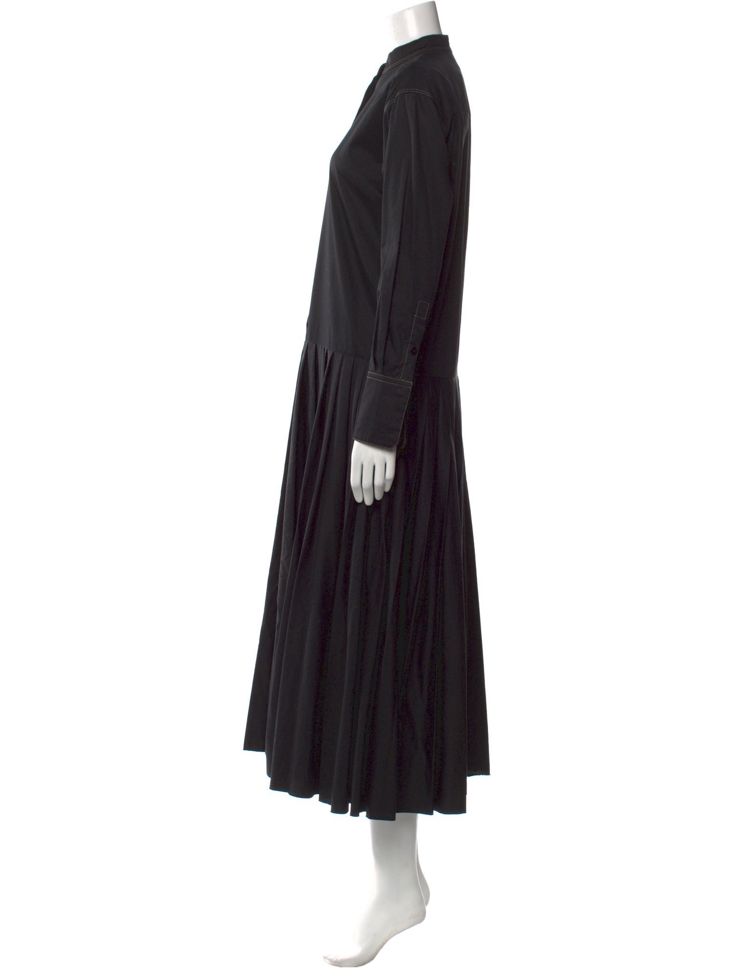 La Ligne Mock Neck Long Dress