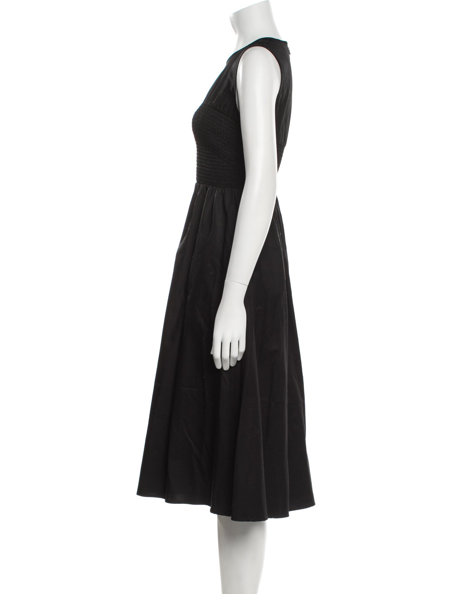 La Ligne Crew Neck Midi Length Dress
