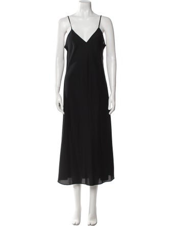 La Ligne V-Neck Mini Dress