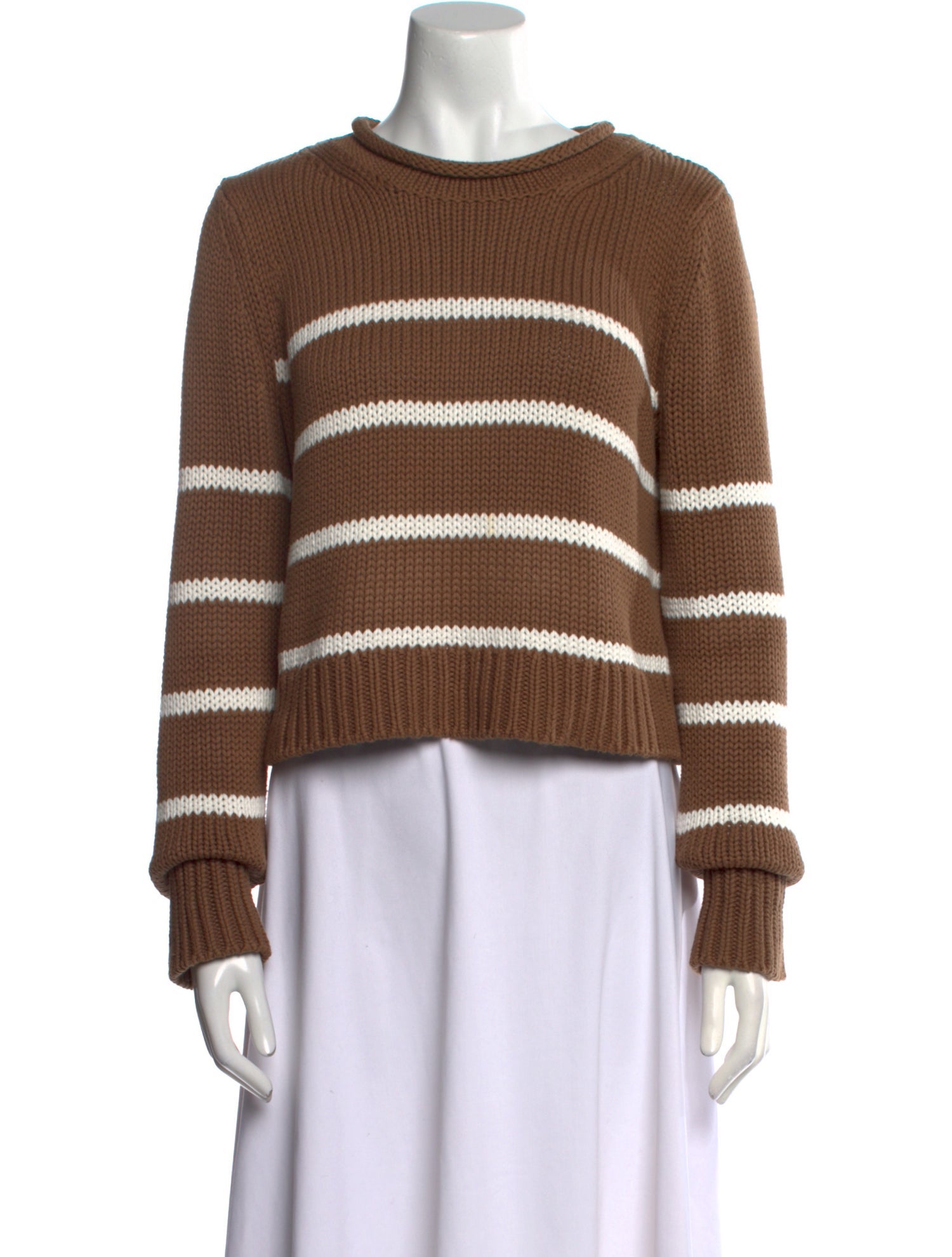 La Ligne Striped Crew Neck Sweater