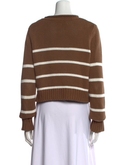 La Ligne Striped Crew Neck Sweater