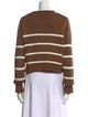 La Ligne Striped Crew Neck Sweater