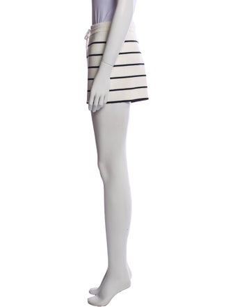 La Ligne Striped Mini Shorts