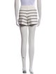 La Ligne Striped Mini Shorts