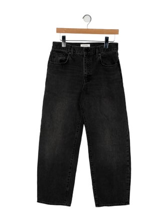 La Ligne Mid-Rise Wide Leg Jeans