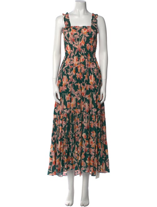 La Ligne Floral Print Long Dress