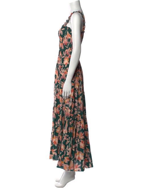 La Ligne Floral Print Long Dress