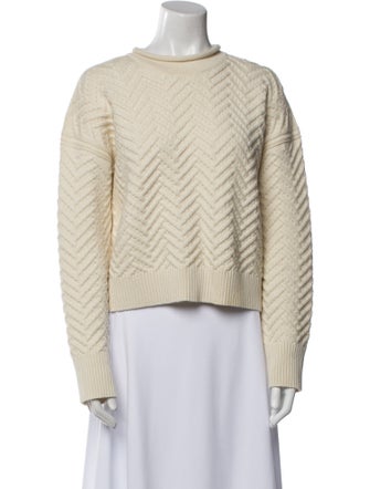 La Ligne Merino Wool Crew Neck Sweater