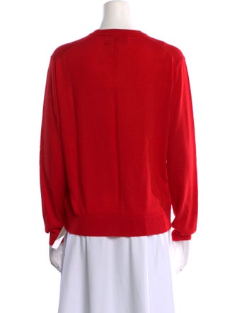 La Ligne Silk V-Neck Sweater