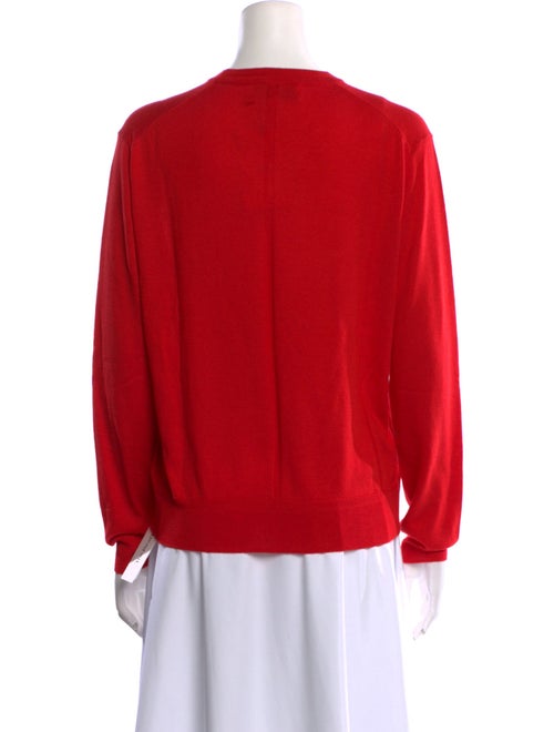 La Ligne Silk V-Neck Sweater