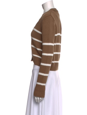 La Ligne Striped V-Neck Sweater