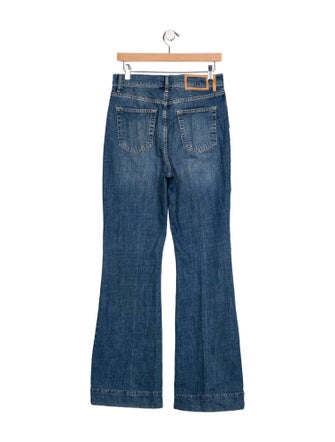 La Ligne High-Rise Wide Leg Jeans