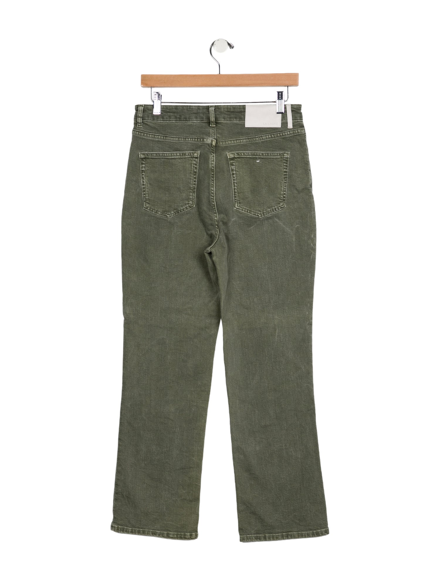 La Ligne High-Rise Straight Leg Jeans