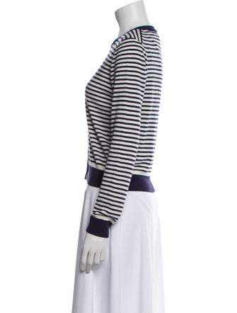 La Ligne Silk Striped Sweater