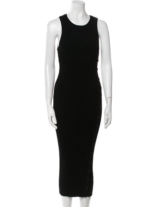 La Ligne Scoop Neck Long Dress