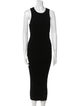 La Ligne Scoop Neck Long Dress