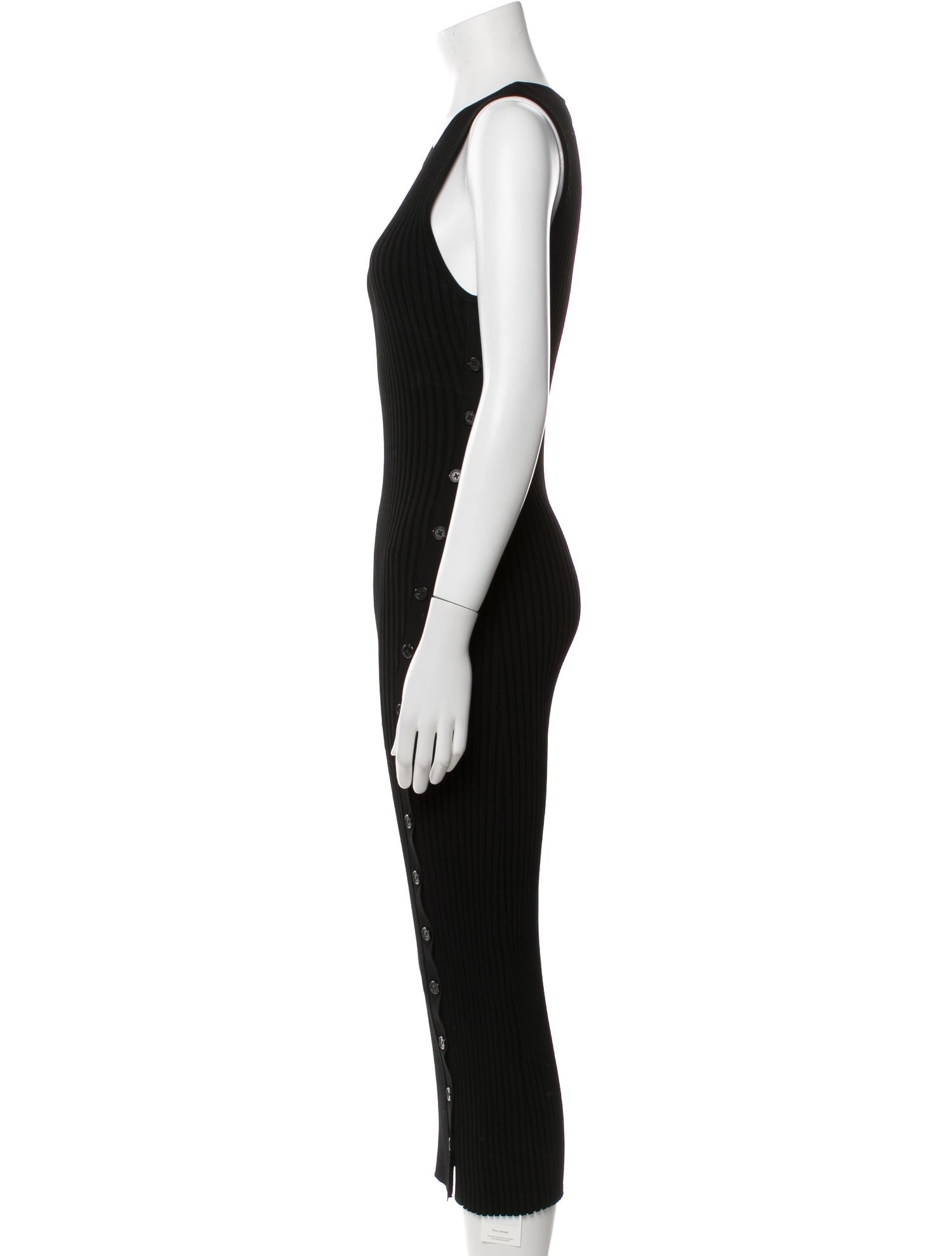La Ligne Scoop Neck Long Dress