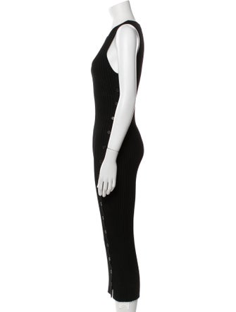 La Ligne Scoop Neck Long Dress