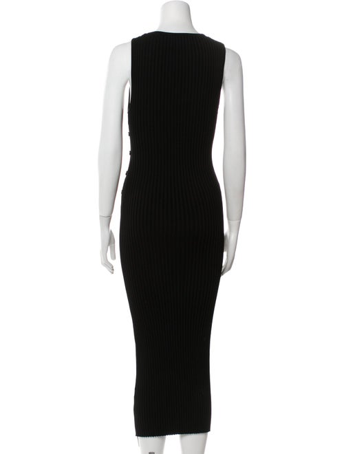 La Ligne Scoop Neck Long Dress