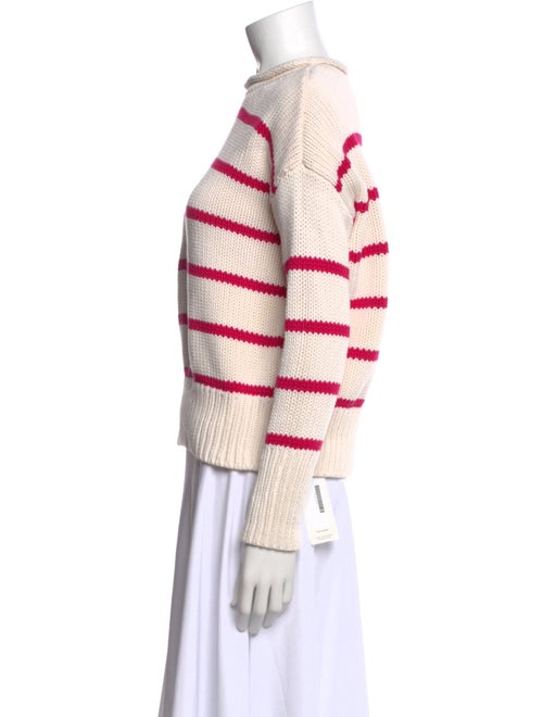 La Ligne Striped Mock Neck Sweater