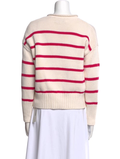 La Ligne Striped Mock Neck Sweater