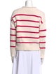 La Ligne Striped Mock Neck Sweater
