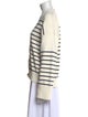 La Ligne Striped V-Neck Sweater