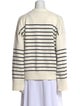 La Ligne Striped V-Neck Sweater