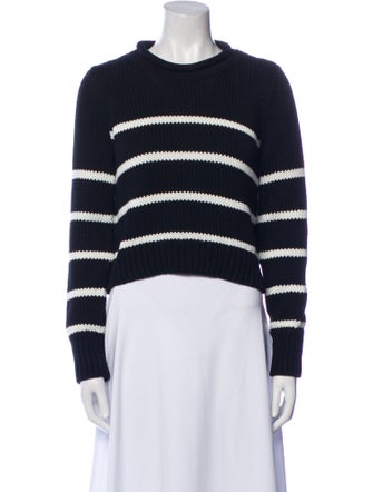 La Ligne Striped Crew Neck Sweater