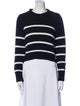 La Ligne Striped Crew Neck Sweater
