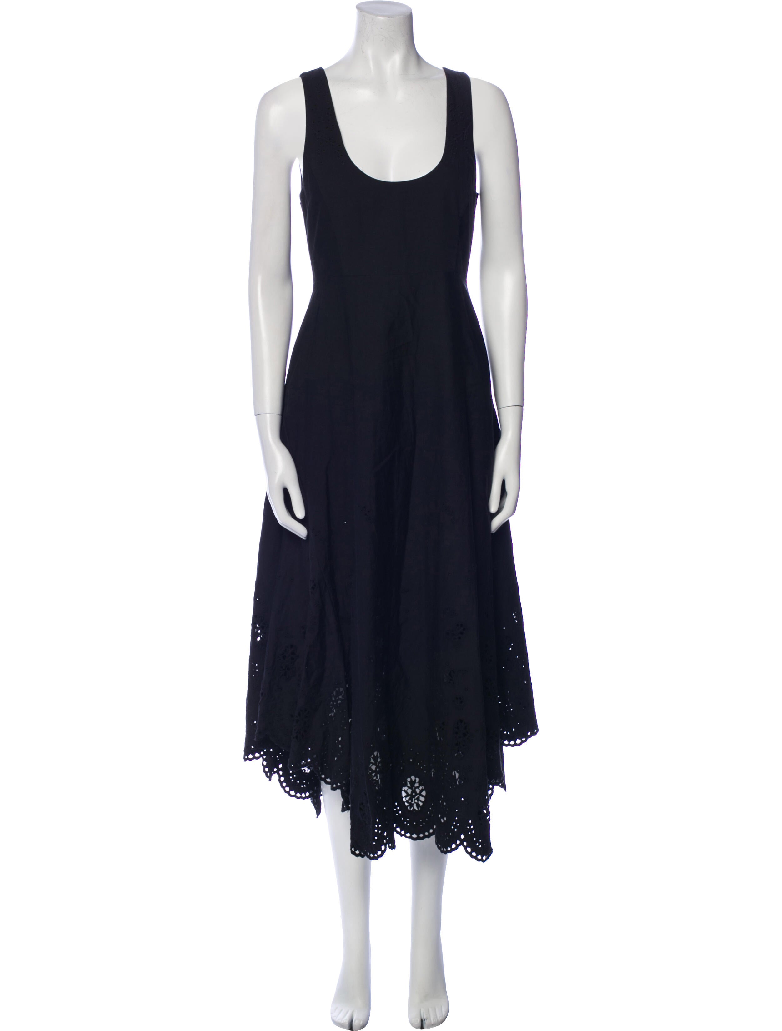 La Ligne Scoop Neck Long Dress